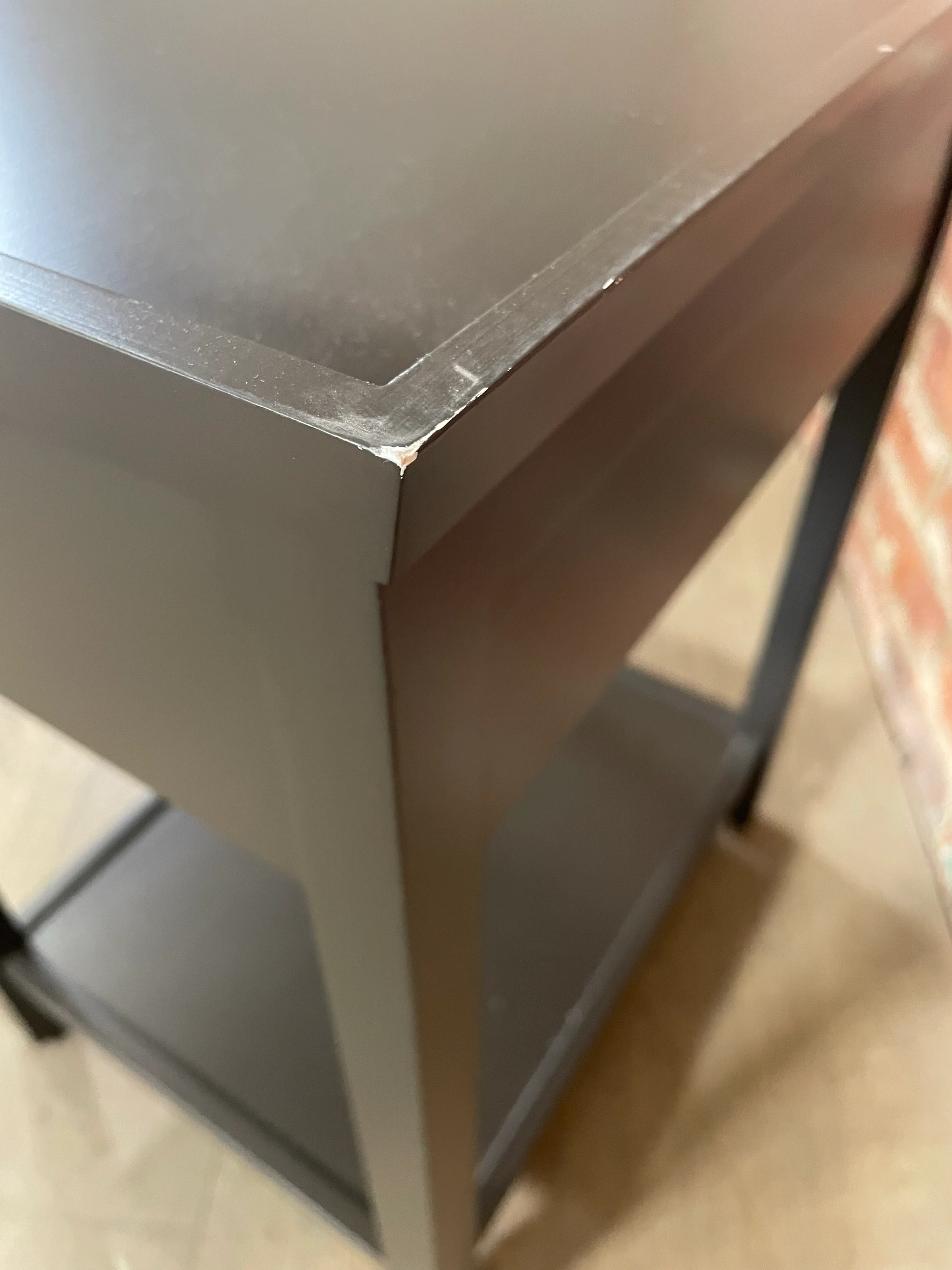 Aldwych 52 Rectangular Tall Side Table - Walnut - Image 5