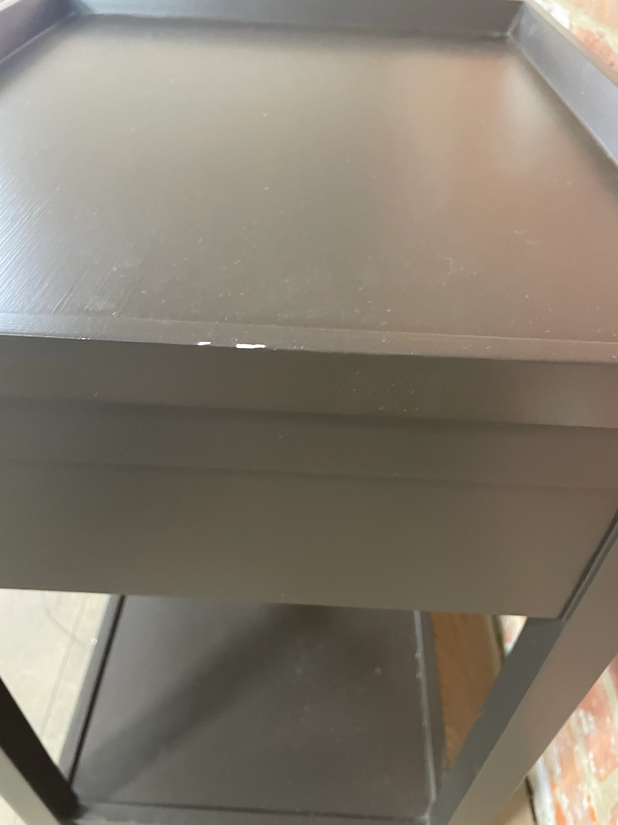 Aldwych 52 Rectangular Tall Side Table - Walnut - Image 6