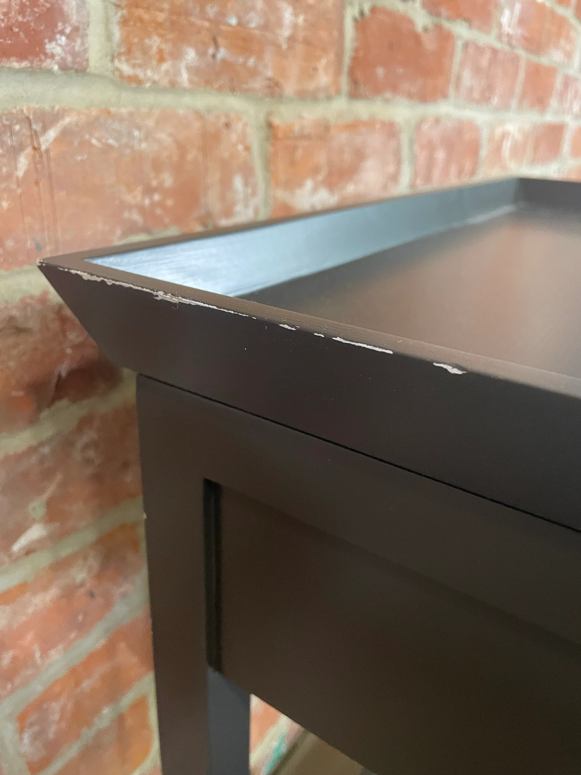 Aldwych 52 Rectangular Tall Side Table - Walnut - Image 9