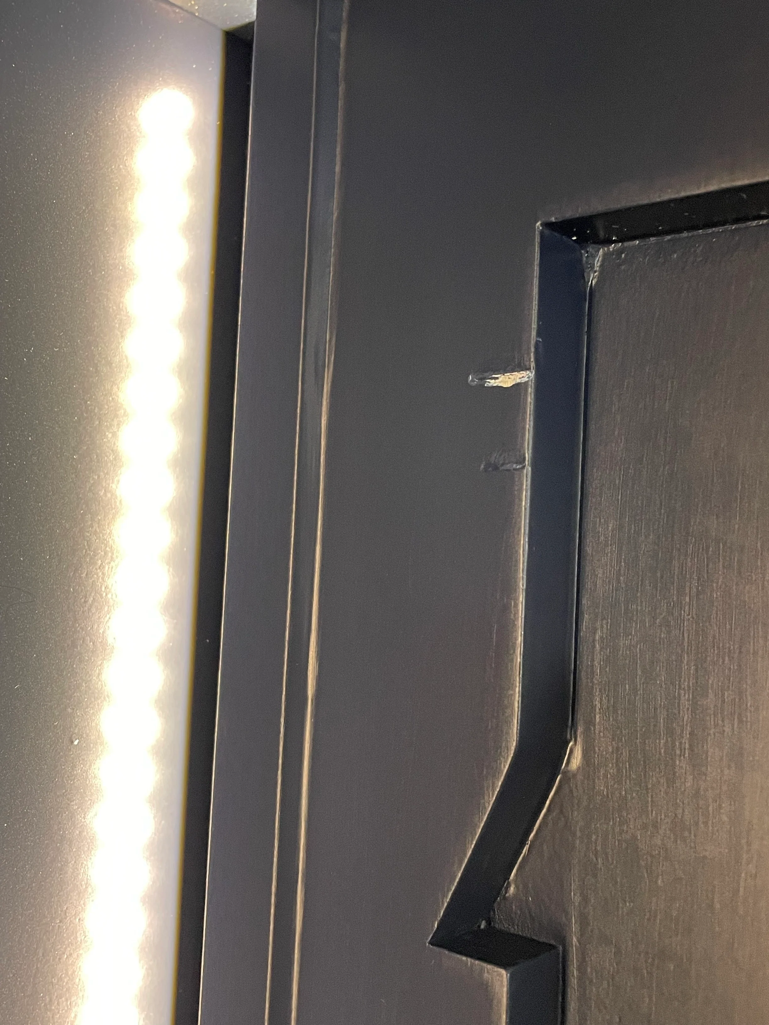 Ardingly Cabinet - Navy- with Lights - Image 8