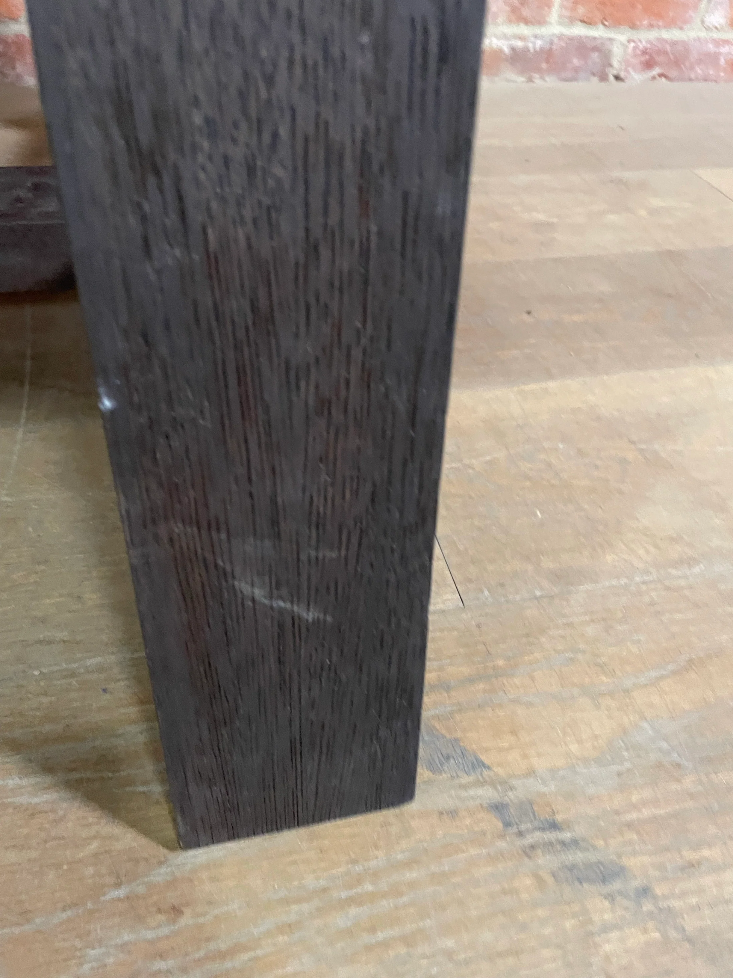 Arundel 10 Seater Dining Table, Darkened Oak - Image 9