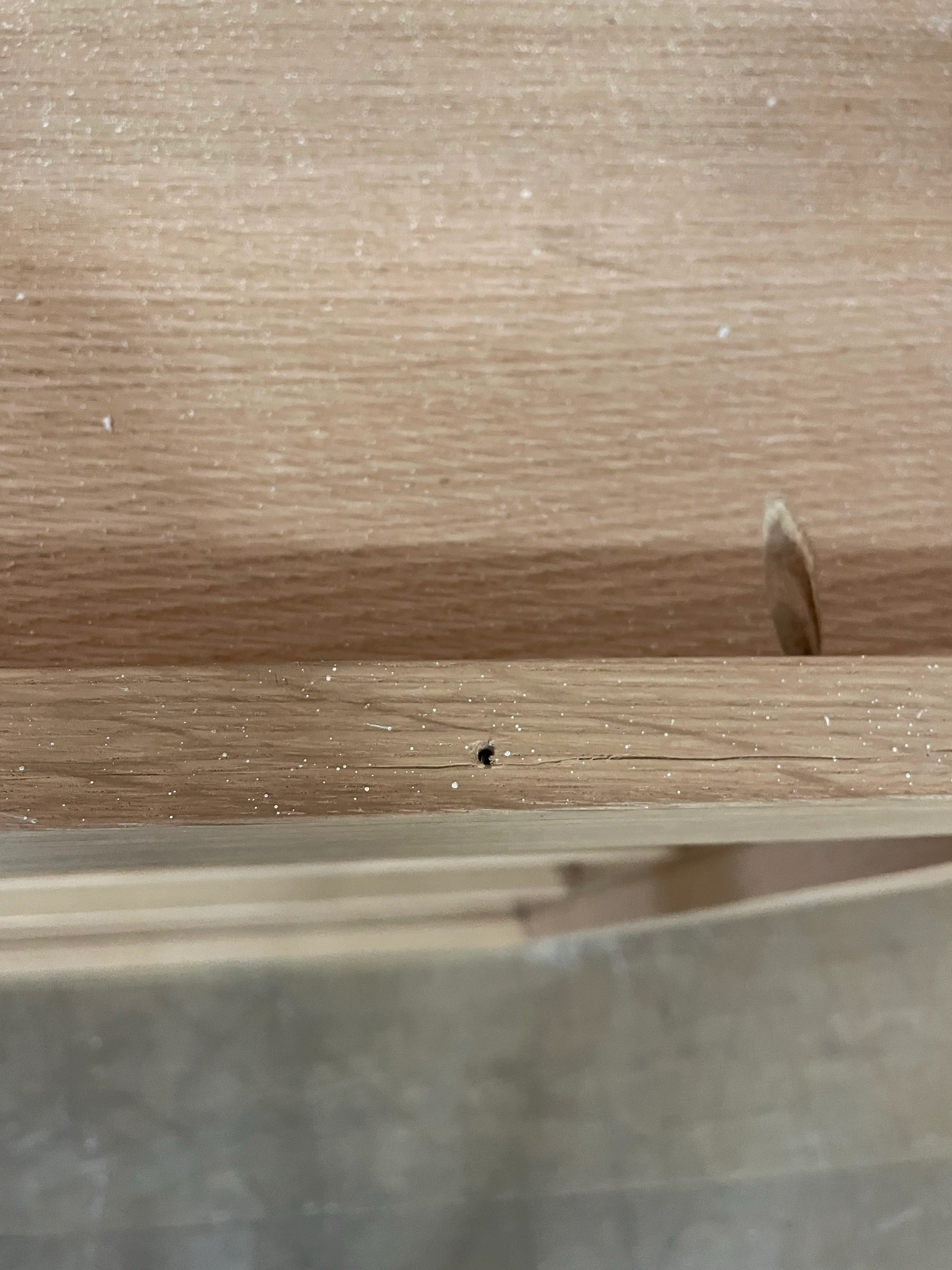 Bespoke Production - Henley Oak Open Rack Wall Cabinet - Image 5