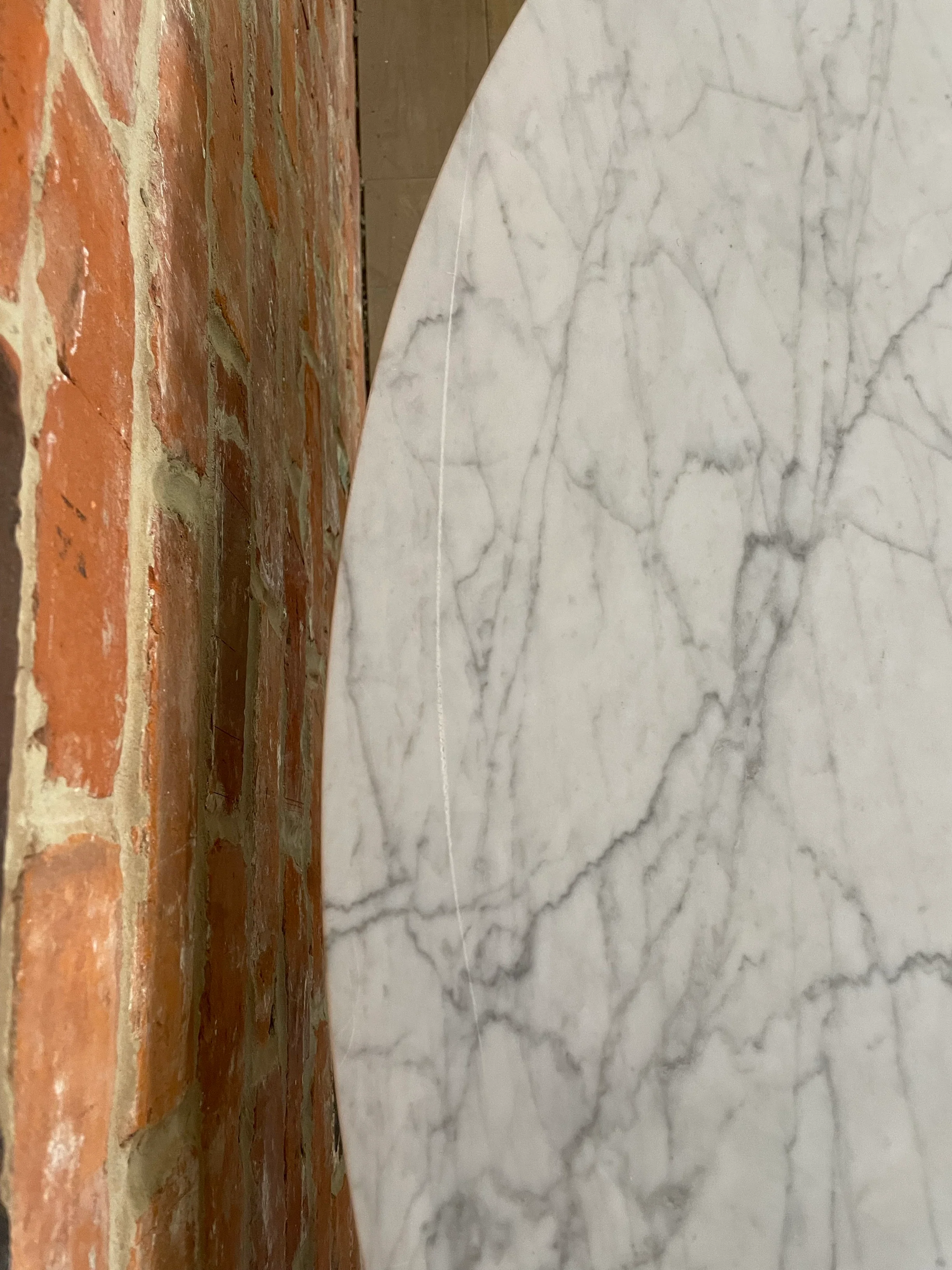 Boscombe 6 Seater Table, Cobble & Marble - Image 5