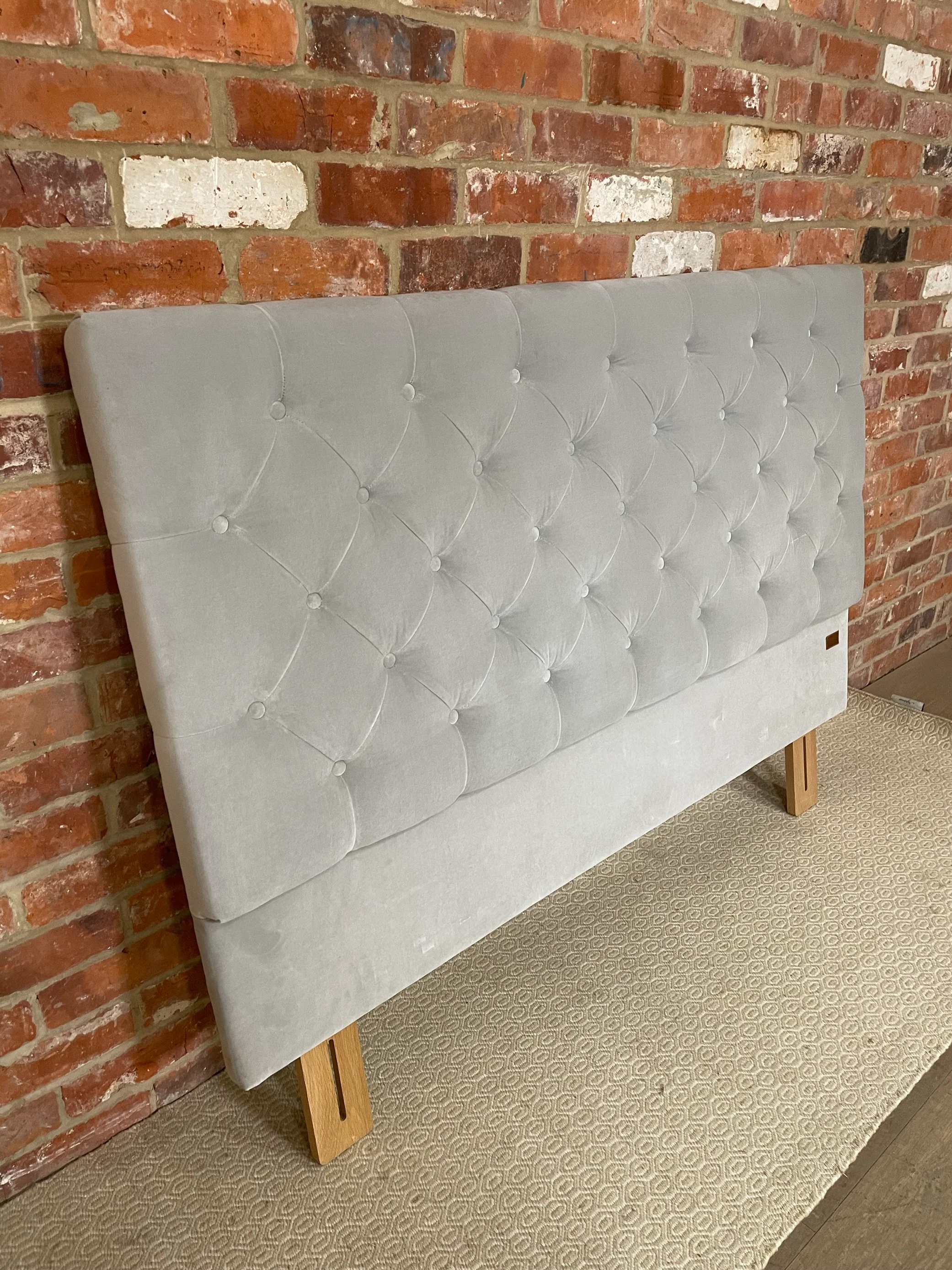 Charlotte Headboard King - Isla Ermine - Image 3