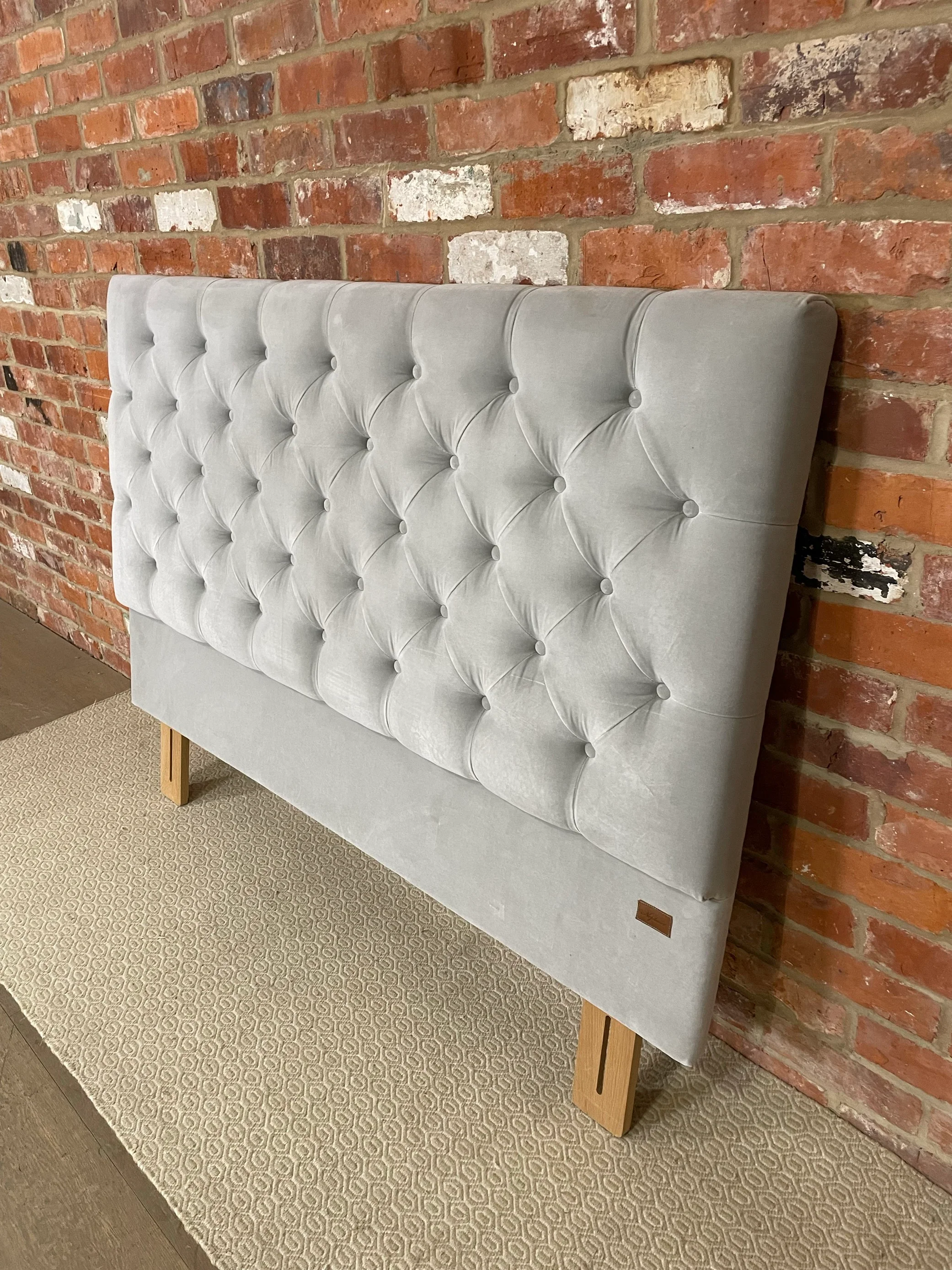 Charlotte Headboard King - Isla Ermine - Image 4