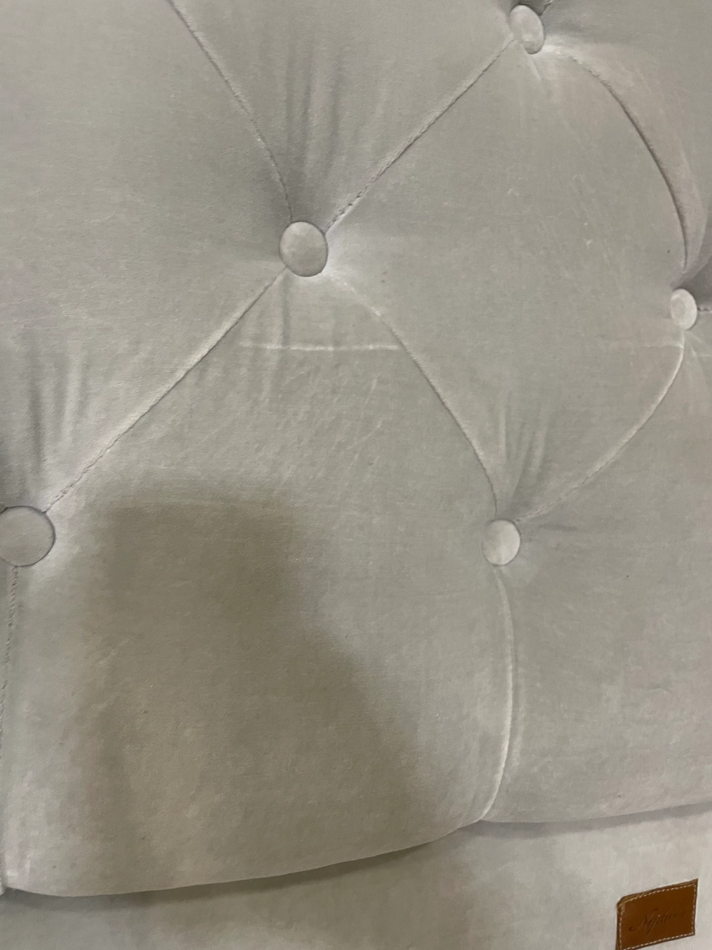 Charlotte Headboard King - Isla Ermine - Image 6