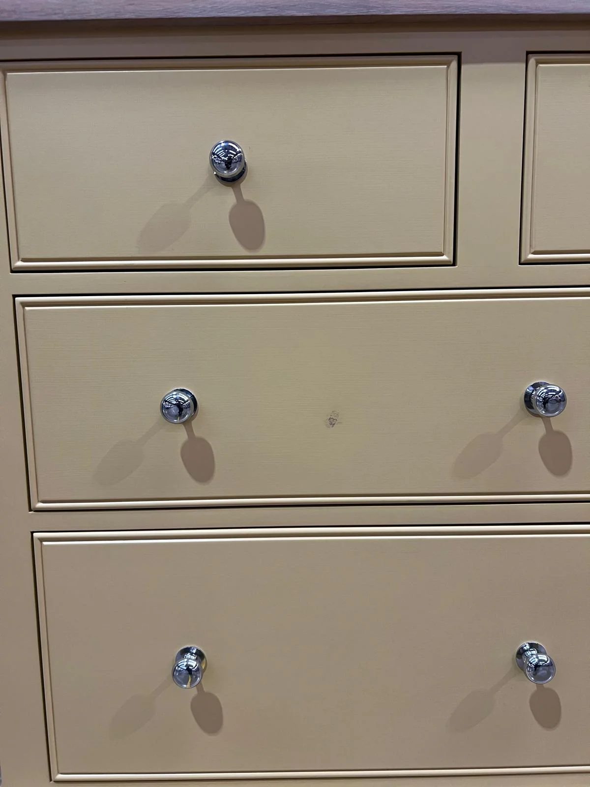 Chichester 5ft Glazed Rack Grand Dresser - Saffron- No Cornice - Image 7