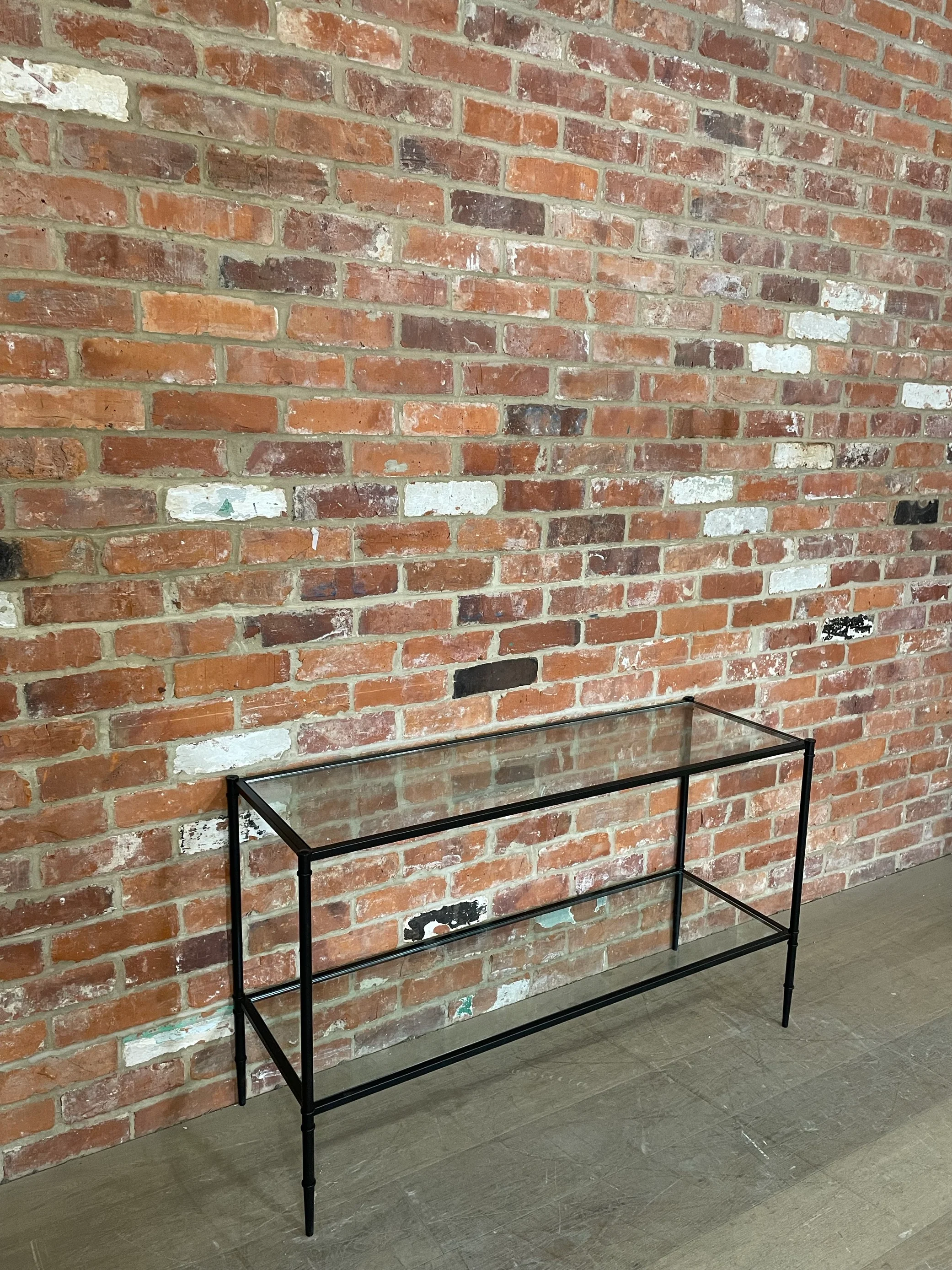 Coniston 120 Rectangular Console Table - Black Bronze - Image 4