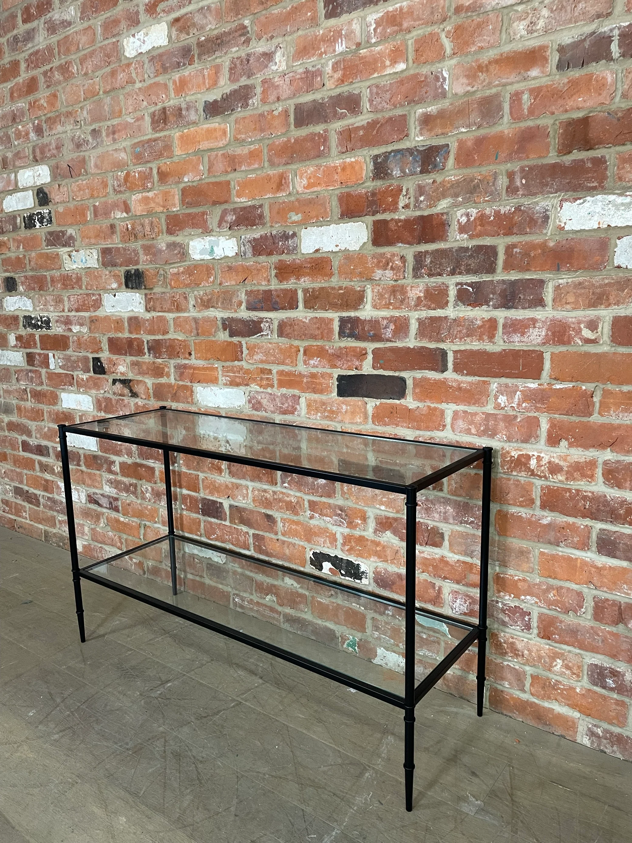 Coniston 120 Rectangular Console Table -  Black Bronze - Image 3