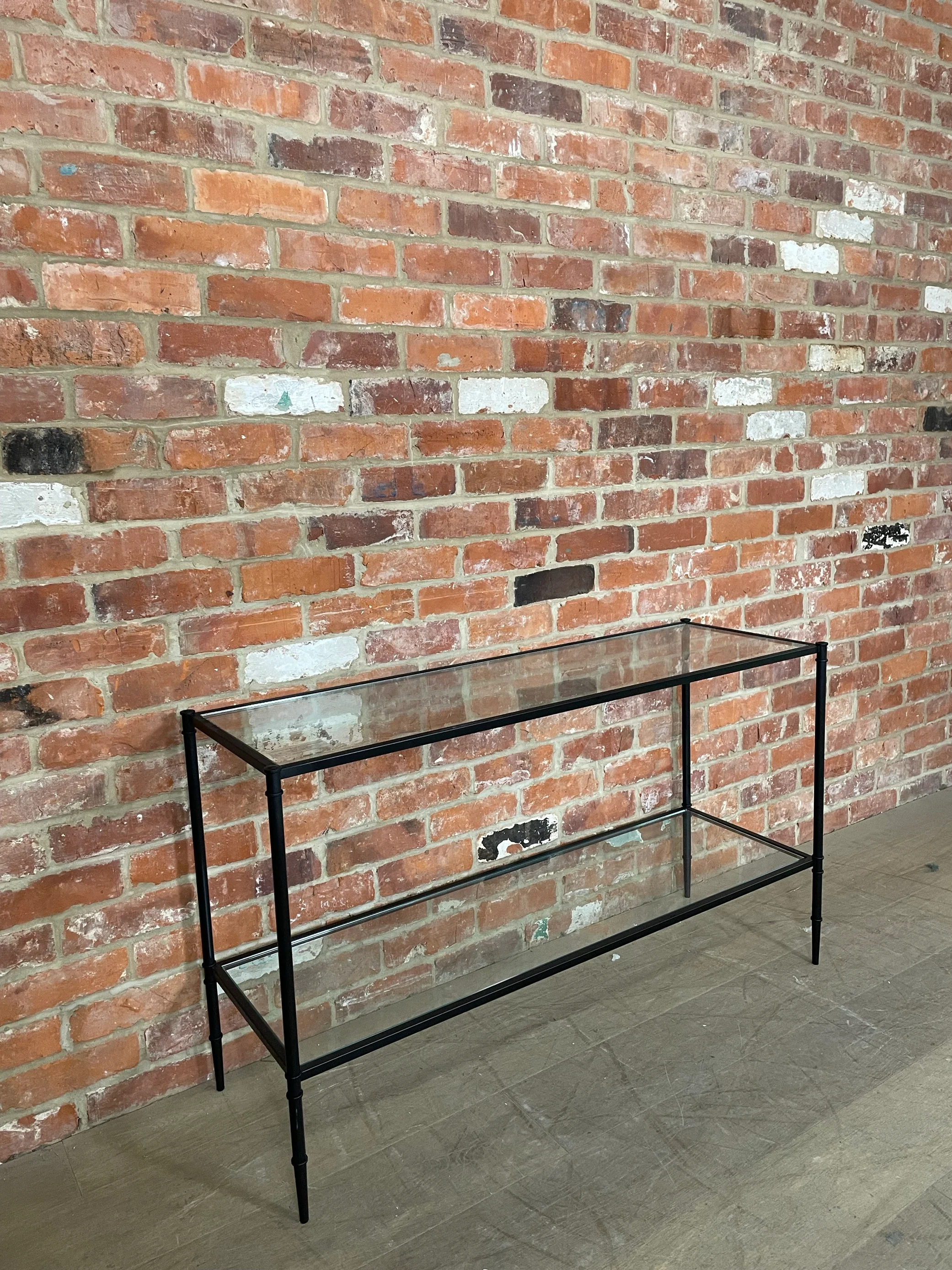 Coniston 120 Rectangular Console Table -  Black Bronze - Image 4