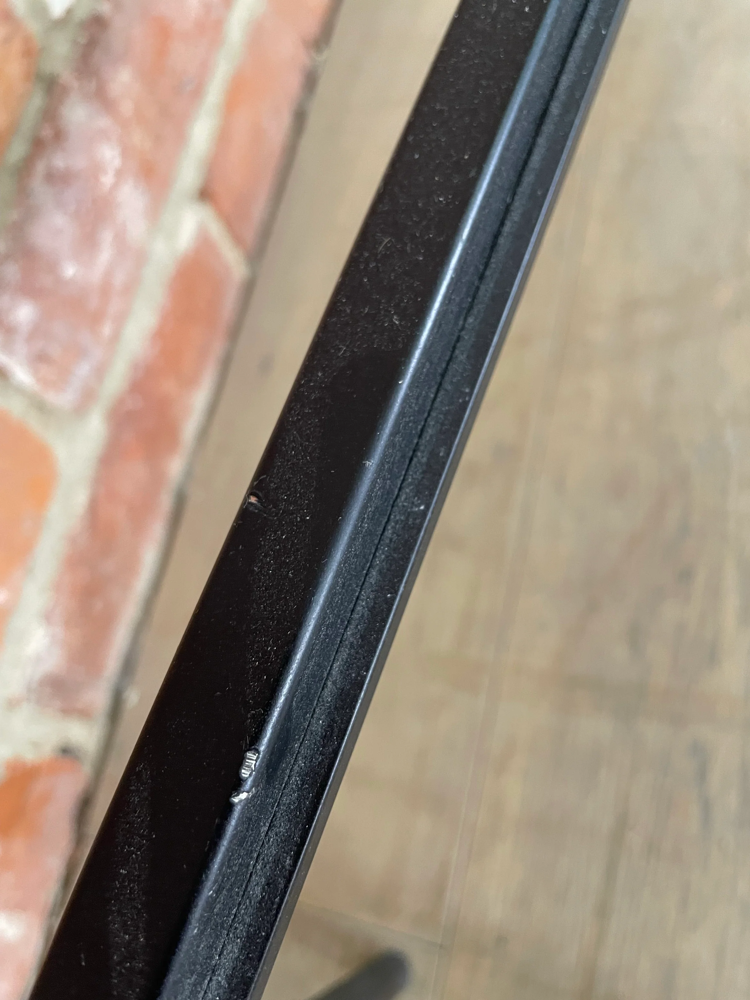 Coniston 120 Rectangular Console Table - Black Bronze- No Shelf - Image 10