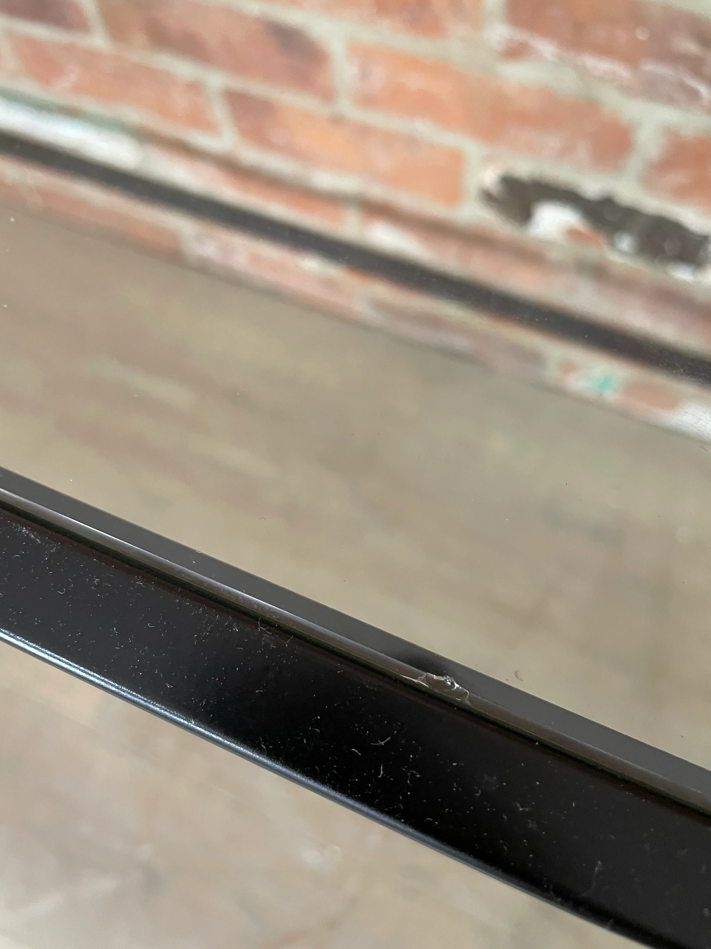 Coniston 120 Rectangular Console Table - Black Bronze- No Shelf - Image 5