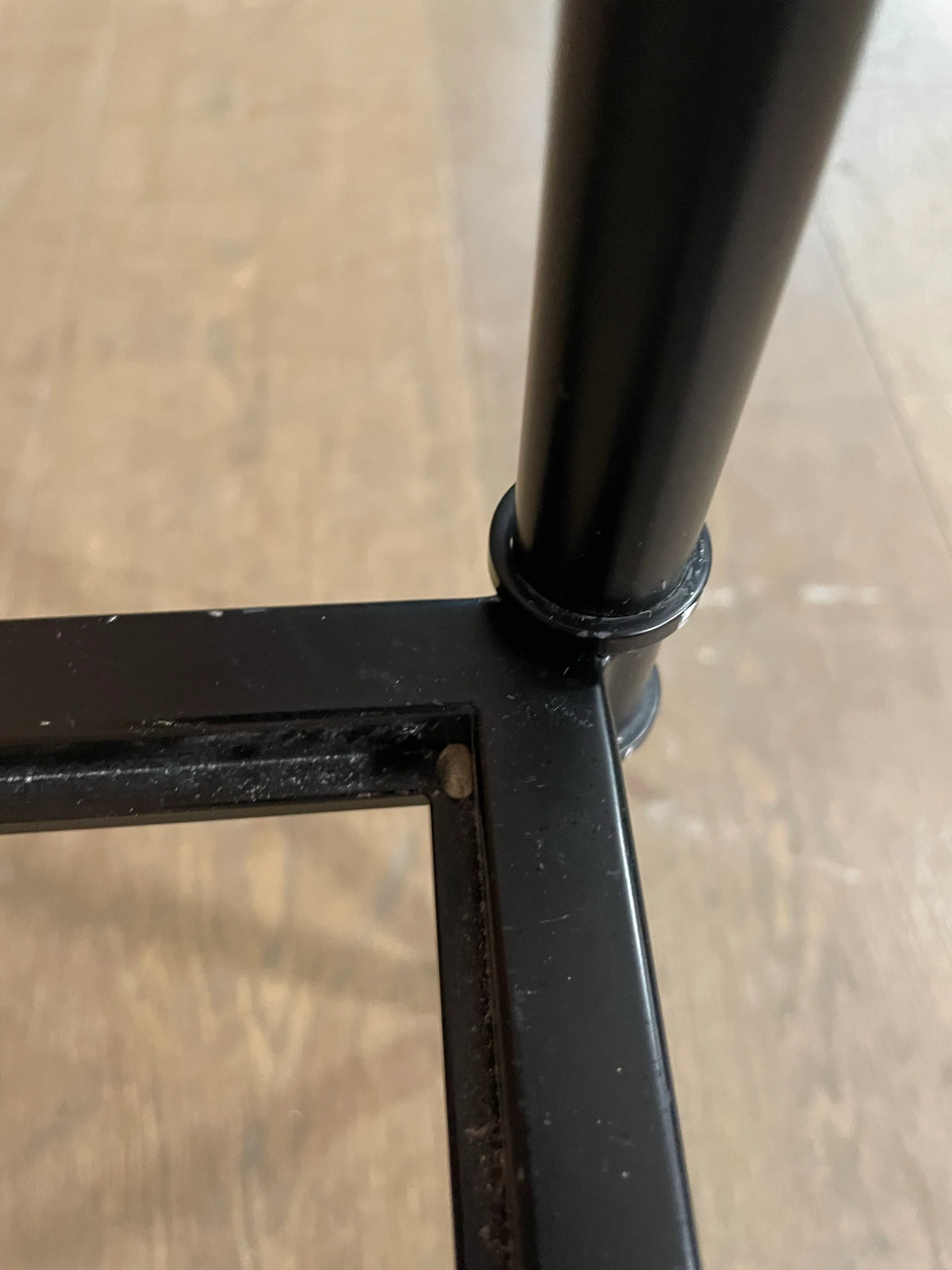 Coniston 120 Rectangular Console Table - Black Bronze- No Shelf - Image 6