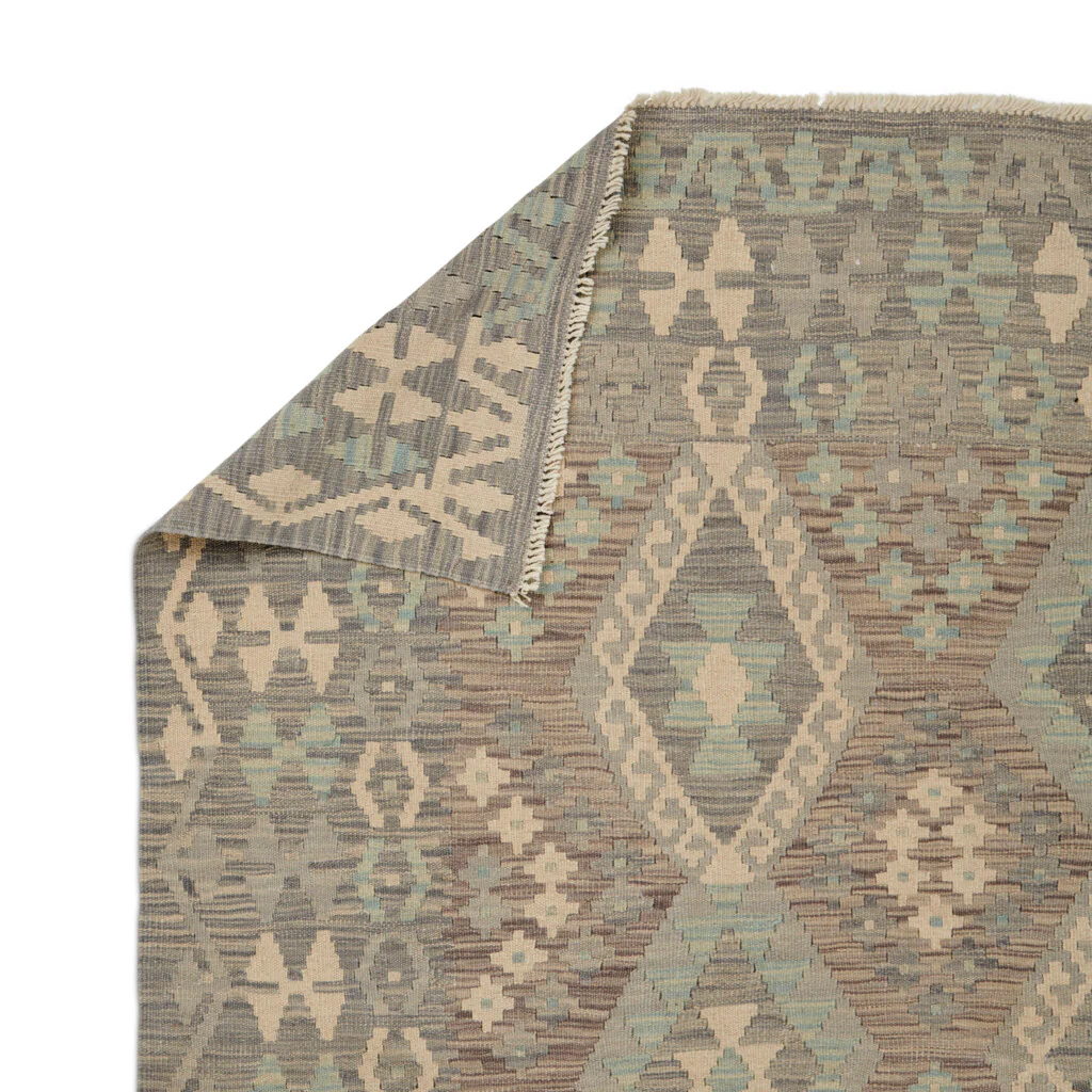 Kelso Kilim Rug 300x400cm - Teal - Image 3