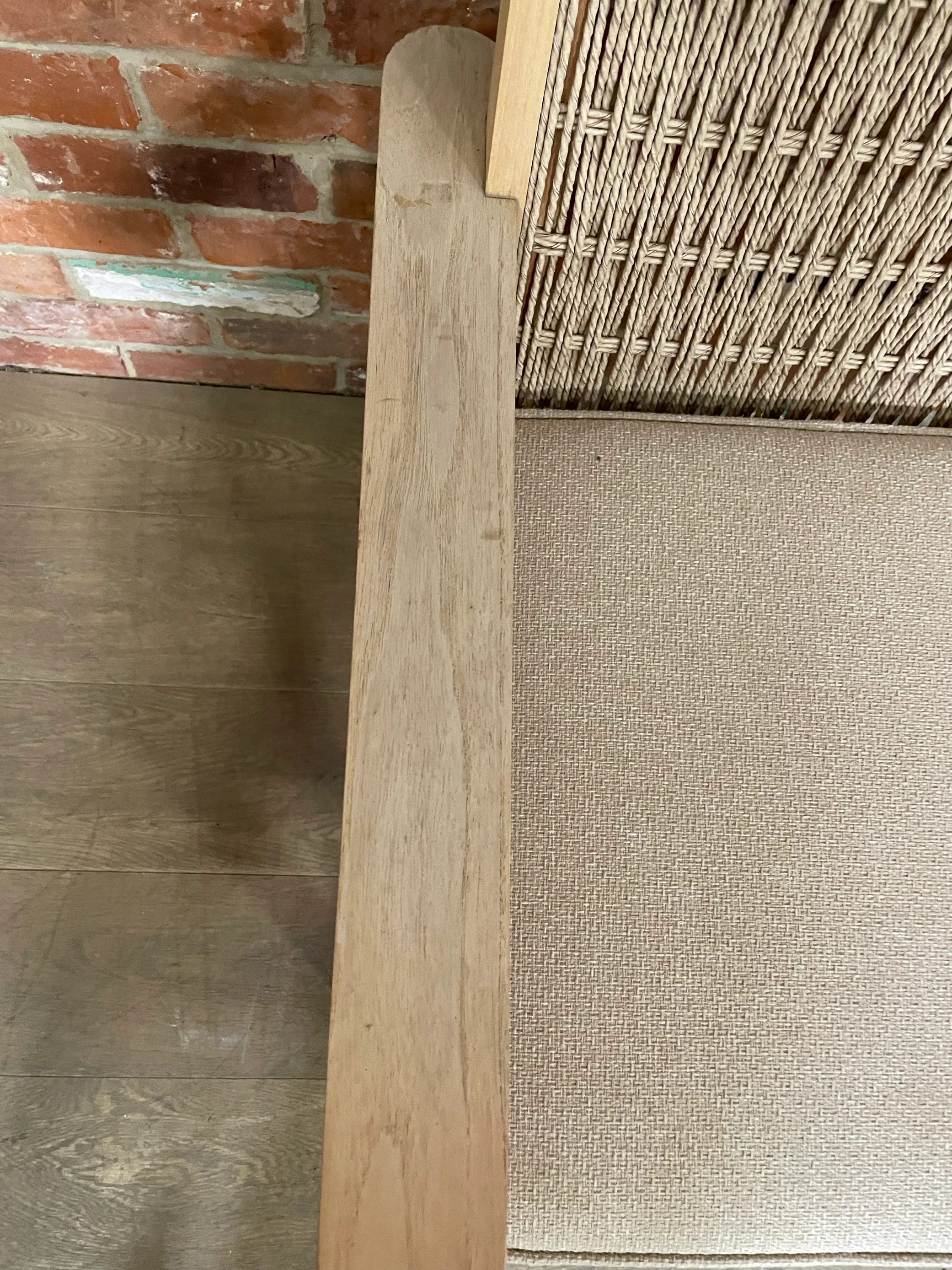 Kew Carver Chair with Cushion Natural Woven - Image 6