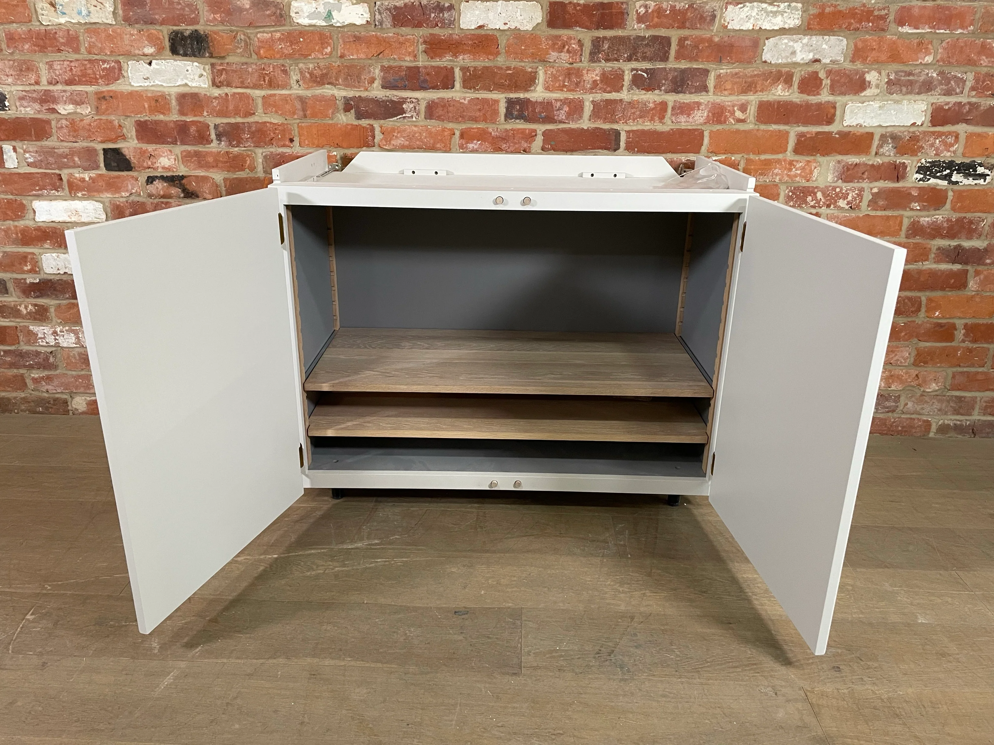 Kitchen SAMPLE - 1080 2 Door Base Cabinet - lily - Image 3