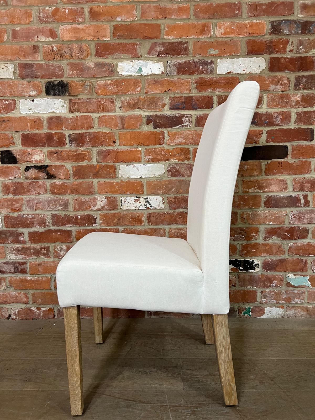 Long Island Dining Chair - Imogen Holkham Sand - Vintage Oak - Image 17