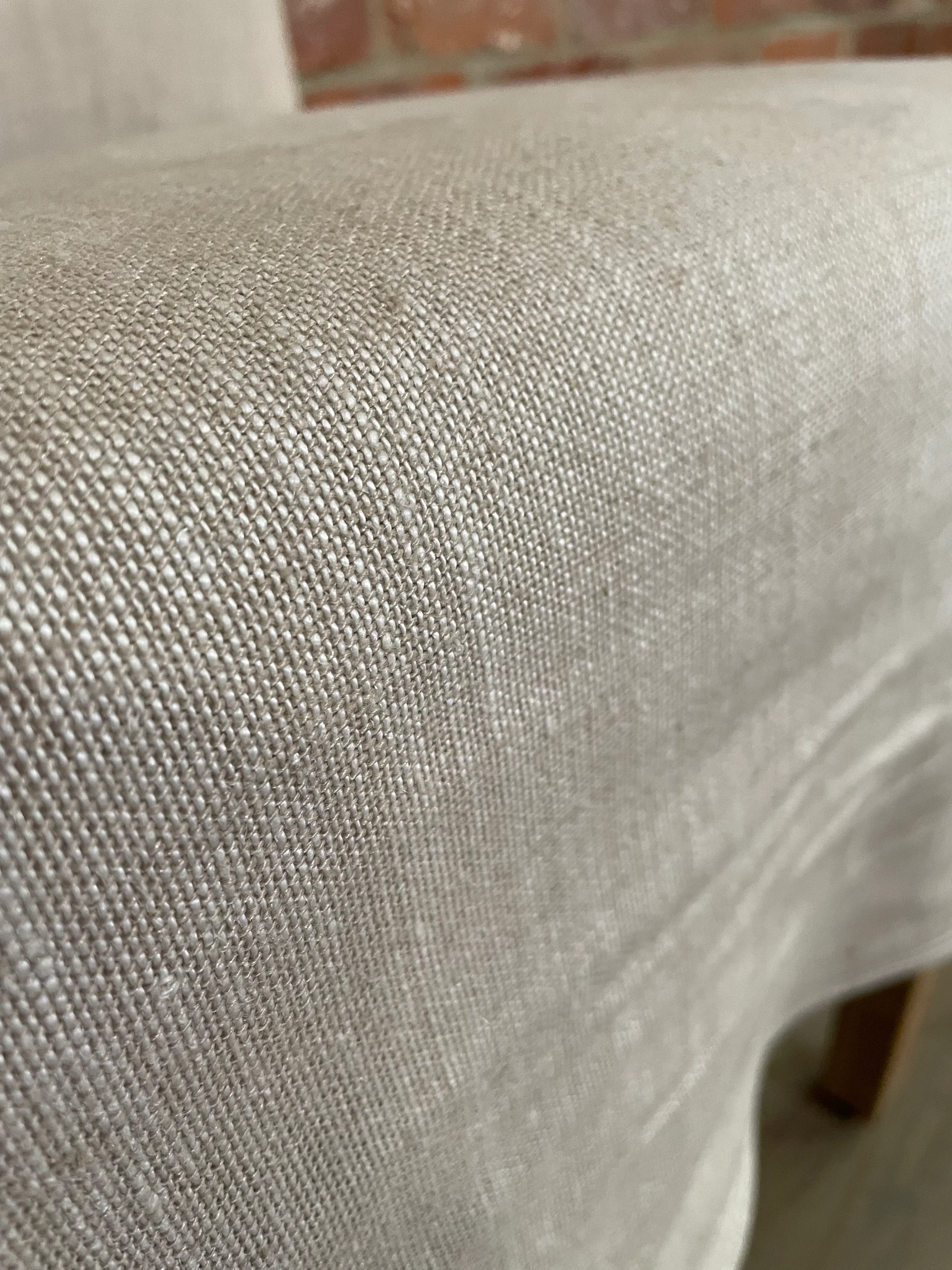 Long Island Dining Chair - Imogen Holkham Sand - Vintage Oak - Image 7