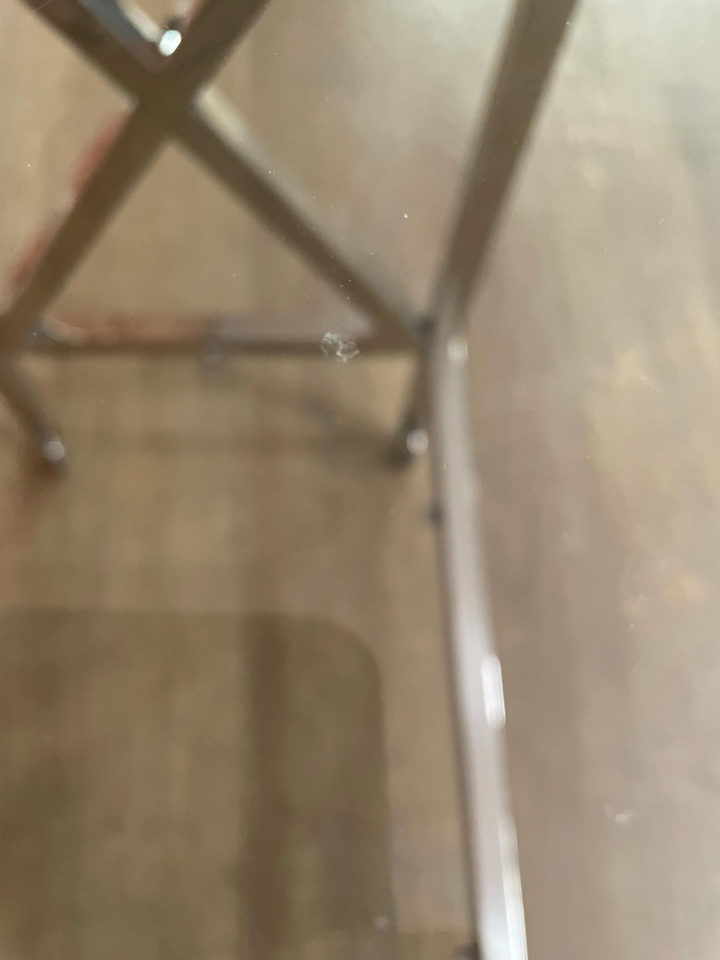 Manhattan 65 Rectangular Drinks Trolley - Metal & Glass- No Shelf - Image 8