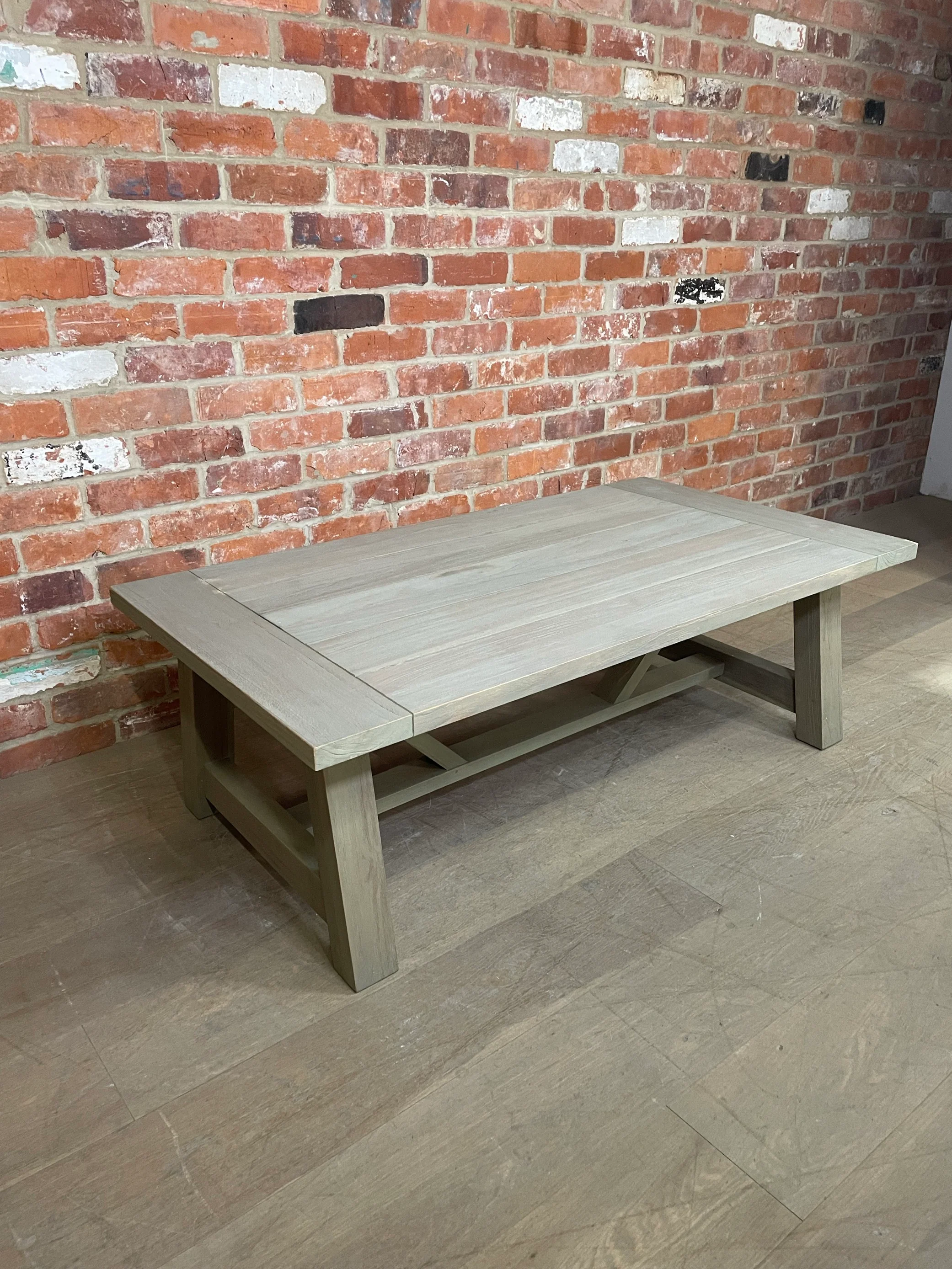 Stanway 130 Rectangular Coffee Table - Teak - Image 3