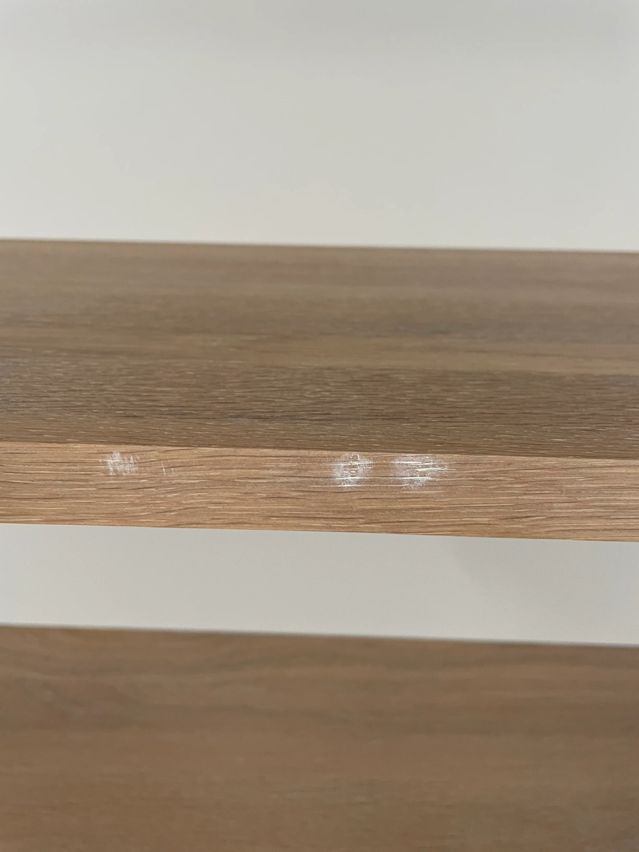 Suffolk 4ft Contemporary Glazed Dresser Top ONLY - Silver Birch - Image 6