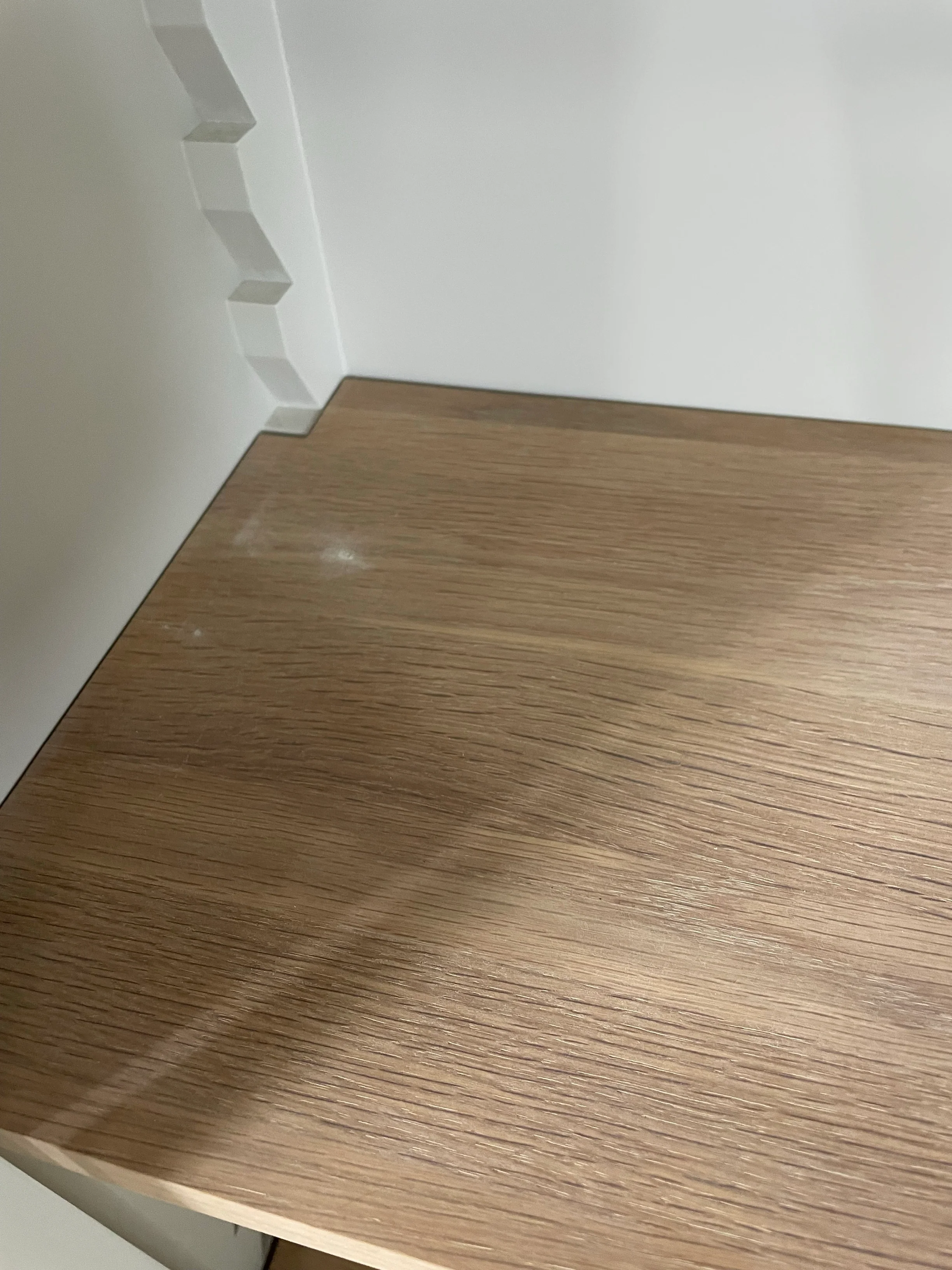 Suffolk 4ft Contemporary Glazed Dresser Top ONLY - Silver Birch - Image 7