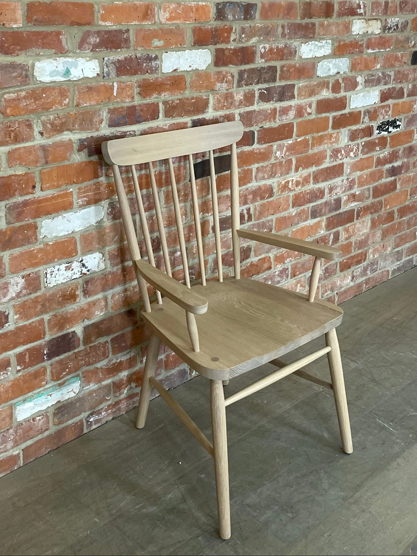 Wardley Carver Chair - Natural Oak Isoguard - Image 3