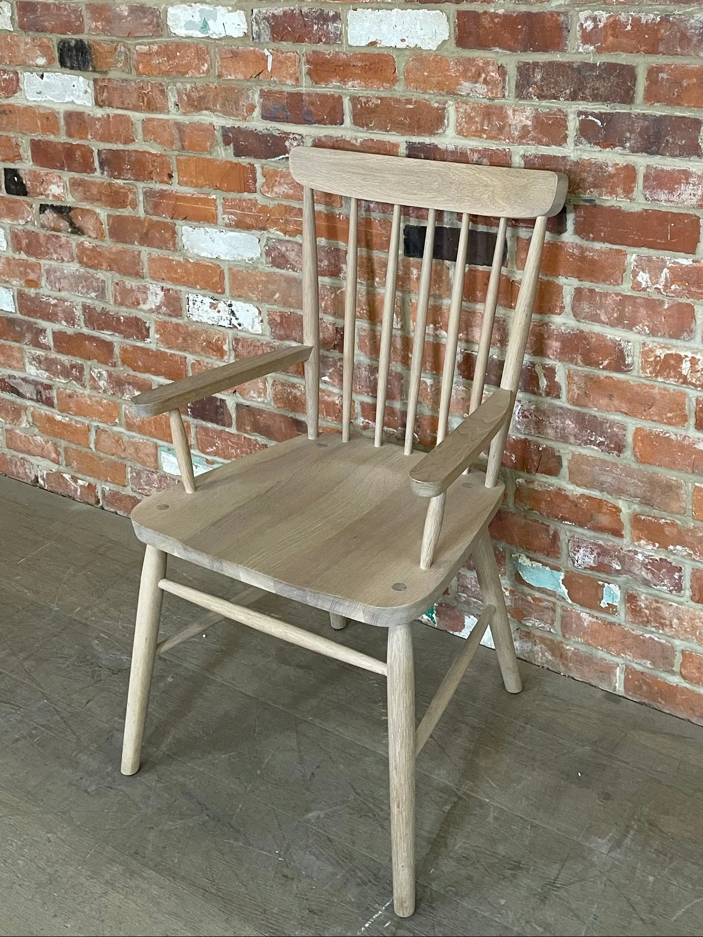 Wardley Carver Chair - Natural Oak Isoguard - Image 3