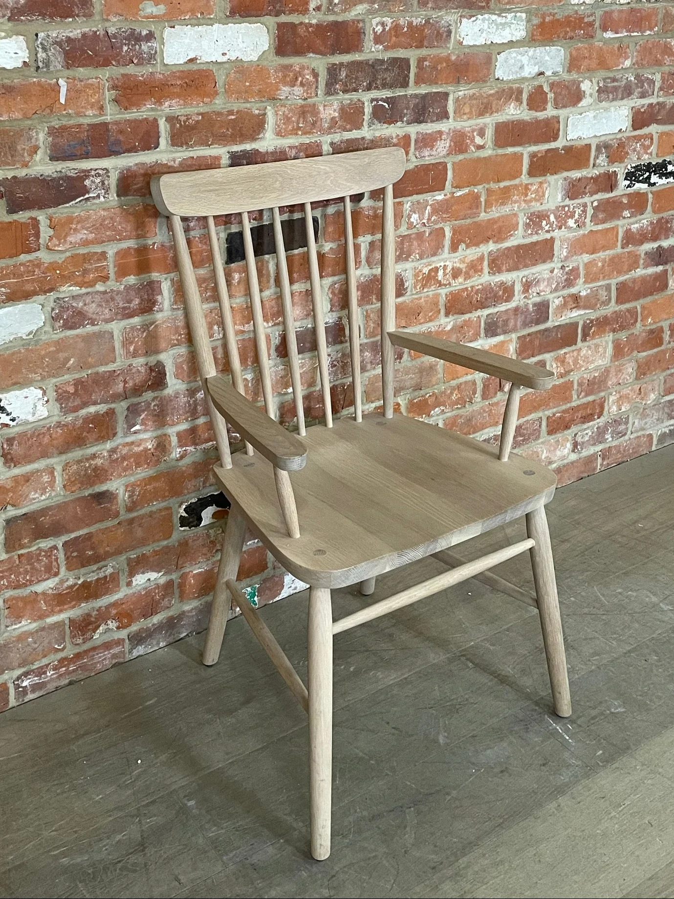 Wardley Carver Chair - Natural Oak Isoguard - Image 4